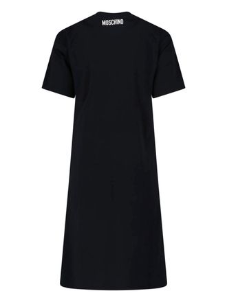 Moschino Womens Dresses Black