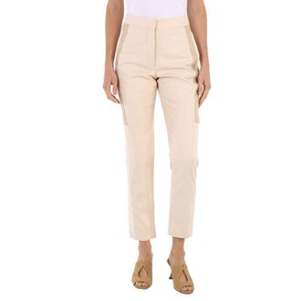 Burberry Ladies Buttermilk Tailored Trousers, Brand Size 6 (US Size 4)