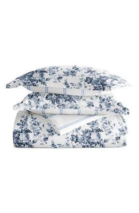 iEnjoy Home Rose Stripe Reversible 3-Piece Comforter Set in Stone at Nordstrom Rack, Size King/california King