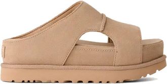 UGG Goldenstar hi Cutout Slide Cognac