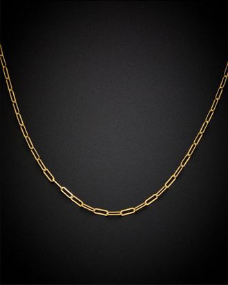 Italian Gold, Inc 14K Paperclip Link Necklace