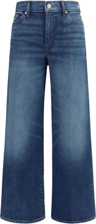 7 For All Mankind Blue Relaxed High Rise Jeans