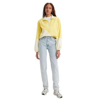 Levi's Dames-momjeans uit de jaren 80 met hoge taille (Raak niet van streek)