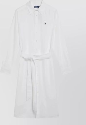 Polo Ralph Lauren long sleeve dress waist tie detail