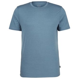 Stoic Merino155 LaholmSt. T-Shirt Merinoshirt f&uuml;r Herren | blau