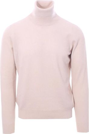 Gran Sasso Fietsstijl T-shirt - Heren - Coltruien - Roze - M - Truien & Vesten