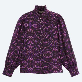 Suncoo Bedrukte blouse met lange mouwen, LYRIC