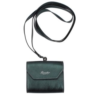 Pineider Geschenkideen Airpods H&uuml;lle Herren Gr&uuml;nes Leder