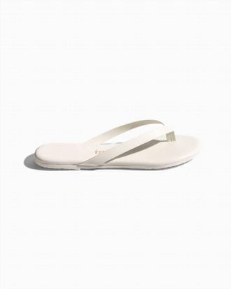 Tkees Womens The Boyfriend Flip Flop In Cream