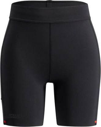 Swix Distance Tights 6-Inch Lauftights f&uuml;r Damen | schwarz
