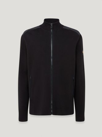 Belstaff Belstaff Verge Zip Cardigan Mens Organic Cotton BLACK Size 3XL