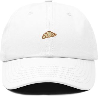 Dalix Croissant Dad Cap in White at Nordstrom