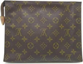 Louis Vuitton Pre-owned Clutches, female, Brown, Size: ONE SIZE Pre-owned Fabric louis-vuitton-bags