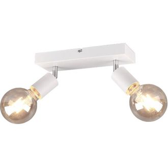 Reality Trio - Lighting Vannes Bar 2 Spots Ajustables Blanco L&aacute;mparas Excluidas R80182031