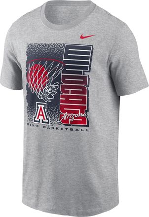 Nike Arizona Basketball Refresh Nike Mens College T-Shirt in Grey | N19906GUAN-7DT