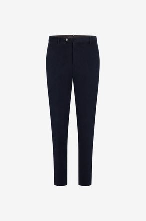 Germano Samtige Slim-Fit-Chinohose City