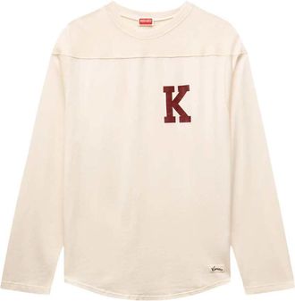 Kenzo T-shirt in cotone a maniche lunghe Kenzo Kenzo Varsity