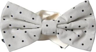 Dolce & Gabbana Papillon Strik - Heren - Accessoires - Grijs - ONE Size - Polyester - Accessoires