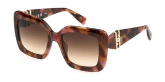 Furla SFU883 01GQ Mens Sunglasses Tortoiseshell Size 53