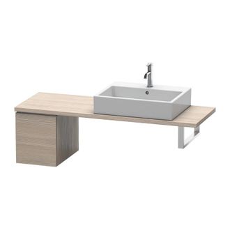 Duravit Consola Baja L-cube 320x477x400mm Pino Plateado