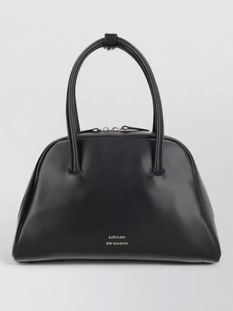 Loulou Studio structured tote bag top handles design