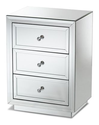 Design Studios Lina Nightstand Bedside Table