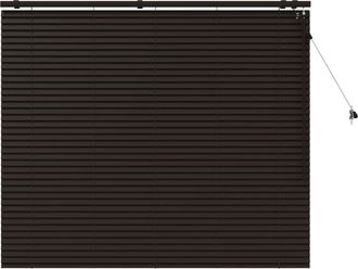 vidaXL Persiana Veneciana Marr&oacute;n Oscuro 145 X 130 Cm 35 Mm Vidaxl