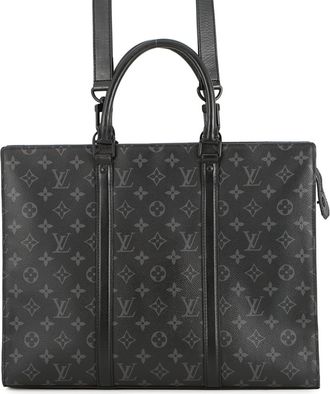 Louis Vuitton Black Noir Monogram Eclipse Tote Bag (Pre-Owned)