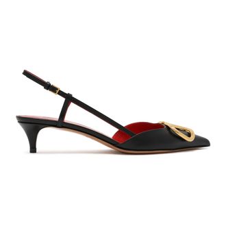 Valentino Pumps, female, Black, Size: 11 US With Heel Pump