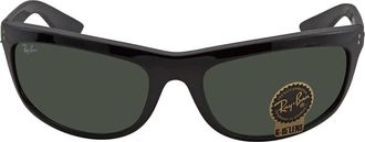Ray-Ban Balorama Green Classic G-15 Wrap Mens Sunglasses RB4089 601/31 62