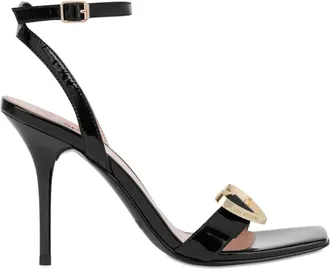 Love Moschino Sandali con fibbia - Nero