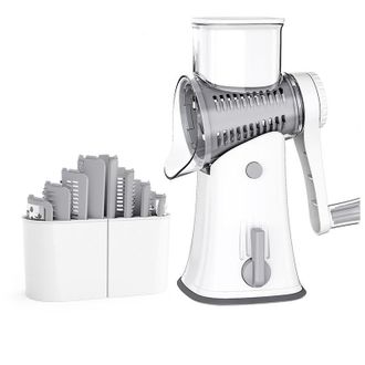 OEM Mandolina Manual De Cocina, Cortador Y Rallador De Verduras Multifuncional Con 5 Cuchillas Desmontables, Picadora De Verduras Para Cortar Verduras Y F