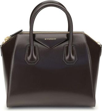 Givenchy Brown Calf Leather Bos Taurus Womens Handbag