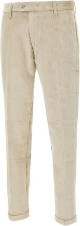 Re-hash Mucha 10 Broeken - Heren - Slim Fit Broeken - Beige - W35 - Katoen - Broeken