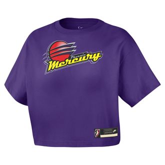 Nike Phoenix Mercury Court Origins Nike Womens WNBA T-Shirt in Purple | IO1542-504