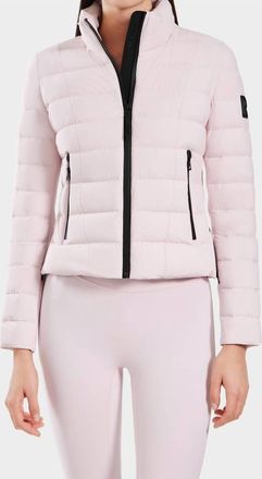 Rudsak Melissa Matte Lightweight Down Jacket In Light Pink