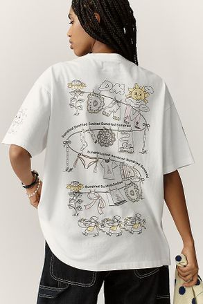 Damson Madder Sundried Organic Cotton T-Shirt Top