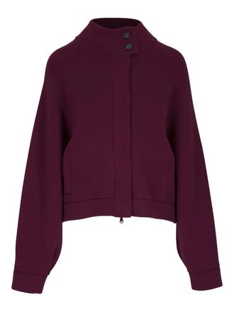 Brunello Cucinelli Top met ballonmouwen - Rood