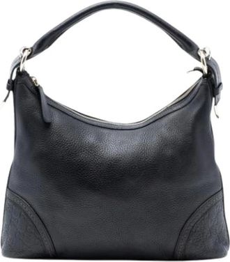 Gucci Pre-owned Shoulder Bags, female, Black, Size: ONE SIZE Pre-owned Guccissima Shoulder Bag