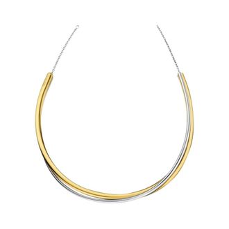 Calvin Klein Choker Semi Double Bico - Dames - Accessoires - Geel - Maat: ONE Size