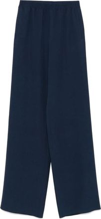 Valentino Garavani Stijlvolle Broek - Dames - Straight fit broeken - Blauw - S - Broeken