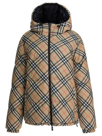 Burberry Check Reversible Down Jacket