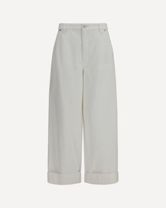 Brunello Cucinelli Cotton Pants Female 44