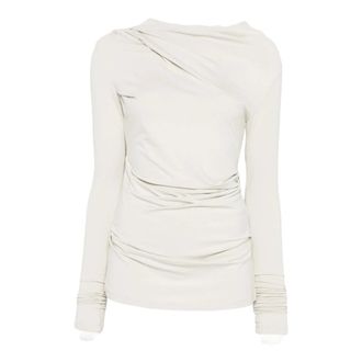 Entire studios Long Sleeve Tops - Tops - Mujer - Beige - XS