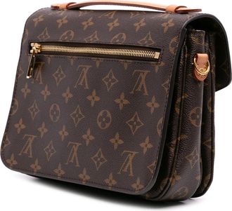 Louis Vuitton Hobo Bags - 2019 Monogram Pochette Metis - Gr. unisize - in Braun - für Damen