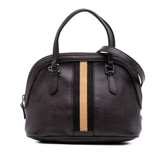 Gucci Vintage Schoudertas met Streepdetaillering