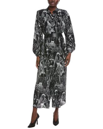 Akris Silk Midi Dress