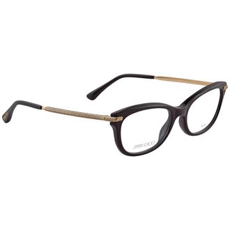 Jimmy Choo London Demo Rectangular Ladies Eyeglasses JC217 807 52