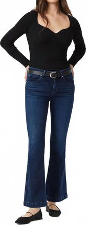 Mavi Sydney High Rise Flare Jeans In Blue