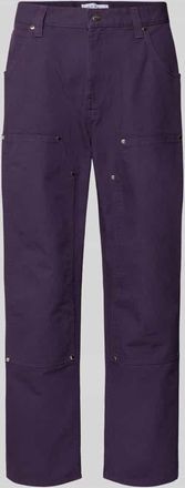 Edwin Loose Fit Jeans mit Eingrifftaschen Modell DOUBLE KNEE TYRELL PANT in Lila, Gr&ouml;&szlig;e 30/32